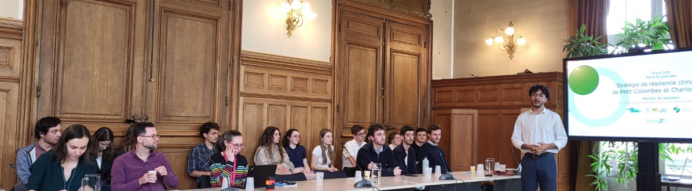 Les étudiant.e.s de l’UTC font leur soutenance à Colombes