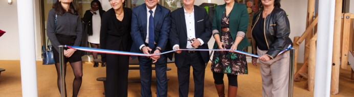  Inauguration de la crèche Pégase à Colombes