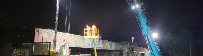 ​Une étape spectaculaire franchie pour la passerelle Marcelle Lemedioni !
